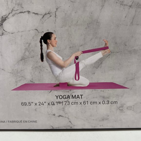 Pink Classic Solid Yoga Workout Set | New Without Tags - Picture 3 of 5